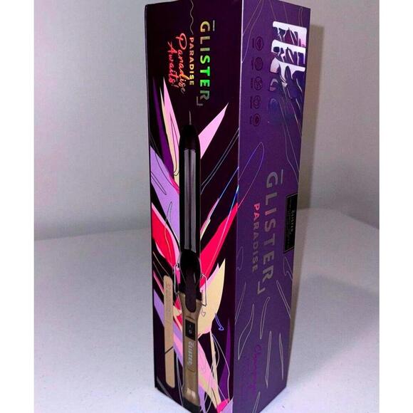 GLISTER Paradise Hair Curling Iron - Champagne Edition - Picture 2 of 2